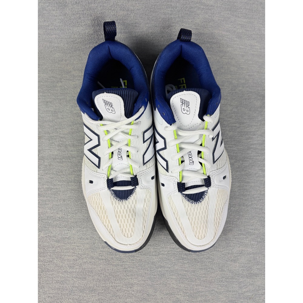 New Balance X 1007 Tennis Sneakers Mens 7.5 White Blue Hard Court Pickleball - Picture 10 of 13